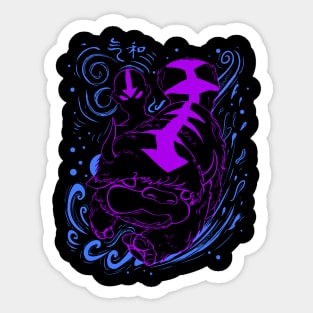 Flying Air Bison Sticker